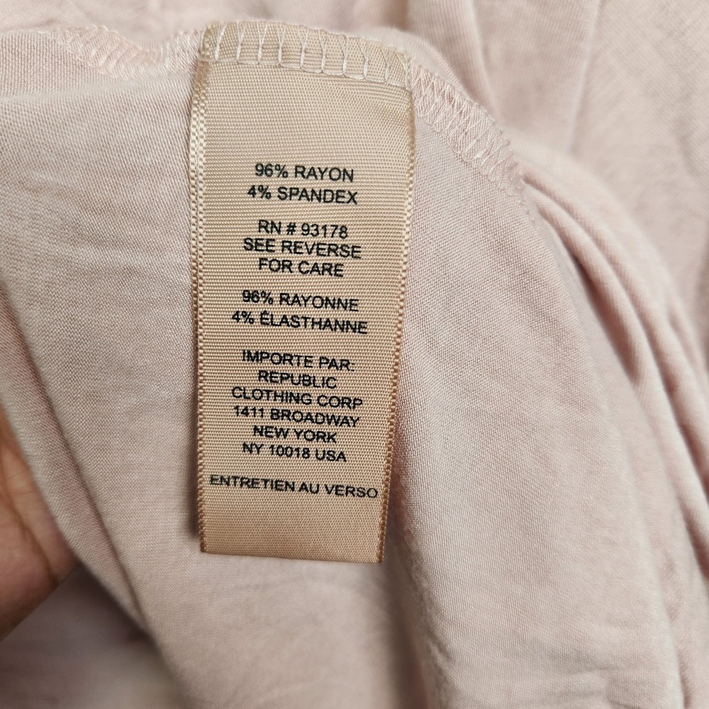 Philosophy Shirt Womens 3X Pink Lightweight Stretch Pullover Soft Casual Top New - Picture 3 of 9